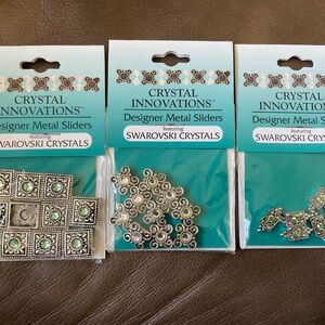 Crystal Innovations Designer Metal Castings ft swarovski crystals